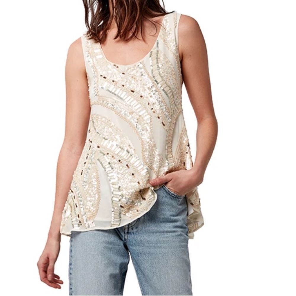 NWT 100% silk tunic